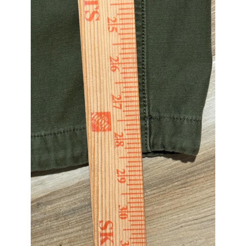 TNA Aritzia Green Cargo Pants Wide Leg Utility Streetwear Gorpcore Size 6 - Picture 5 of 5